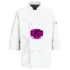 Eight Pearl Button Chef Coat with Thermometer Pocket Thumbnail