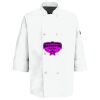 Eight Pearl Button Chef Coat with Thermometer Pocket Thumbnail