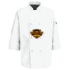 Eight Pearl Button Chef Coat with Thermometer Pocket Thumbnail