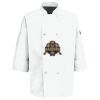 Eight Pearl Button Chef Coat with Thermometer Pocket Thumbnail