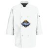 Eight Pearl Button Chef Coat with Thermometer Pocket Thumbnail
