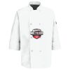 Eight Pearl Button Chef Coat with Thermometer Pocket Thumbnail