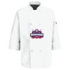 Eight Pearl Button Chef Coat with Thermometer Pocket Thumbnail