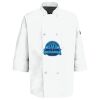 Eight Pearl Button Chef Coat with Thermometer Pocket Thumbnail