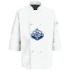 Eight Pearl Button Chef Coat with Thermometer Pocket Thumbnail