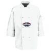 Eight Pearl Button Chef Coat with Thermometer Pocket Thumbnail