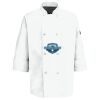 Eight Pearl Button Chef Coat with Thermometer Pocket Thumbnail