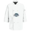 Eight Pearl Button Chef Coat with Thermometer Pocket Thumbnail