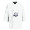 Eight Pearl Button Chef Coat with Thermometer Pocket Thumbnail
