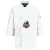 Eight Pearl Button Chef Coat with Thermometer Pocket Thumbnail