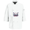 Eight Pearl Button Chef Coat with Thermometer Pocket Thumbnail
