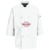 Eight Pearl Button Chef Coat with Thermometer Pocket Thumbnail