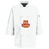 Eight Pearl Button Chef Coat with Thermometer Pocket Thumbnail