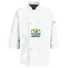 Eight Pearl Button Chef Coat with Thermometer Pocket Thumbnail