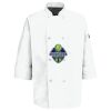 Eight Pearl Button Chef Coat with Thermometer Pocket Thumbnail