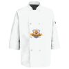 Eight Pearl Button Chef Coat with Thermometer Pocket Thumbnail