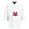 Eight Pearl Button Chef Coat with Thermometer Pocket Thumbnail