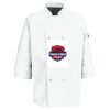 Eight Pearl Button Chef Coat with Thermometer Pocket Thumbnail