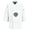 Eight Pearl Button Chef Coat with Thermometer Pocket Thumbnail
