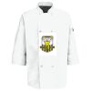 Eight Pearl Button Chef Coat with Thermometer Pocket Thumbnail
