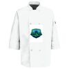 Eight Pearl Button Chef Coat with Thermometer Pocket Thumbnail