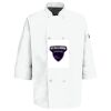 Eight Pearl Button Chef Coat with Thermometer Pocket Thumbnail
