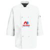 Eight Pearl Button Chef Coat with Thermometer Pocket Thumbnail