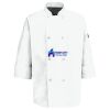 Eight Pearl Button Chef Coat with Thermometer Pocket Thumbnail