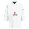 Eight Pearl Button Chef Coat with Thermometer Pocket Thumbnail