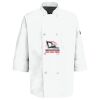 Eight Pearl Button Chef Coat with Thermometer Pocket Thumbnail