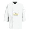 Eight Pearl Button Chef Coat with Thermometer Pocket Thumbnail