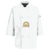 Eight Pearl Button Chef Coat with Thermometer Pocket Thumbnail
