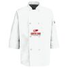 Eight Pearl Button Chef Coat with Thermometer Pocket Thumbnail