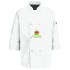 Eight Pearl Button Chef Coat with Thermometer Pocket Thumbnail