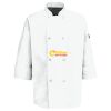 Eight Pearl Button Chef Coat with Thermometer Pocket Thumbnail
