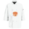 Eight Pearl Button Chef Coat with Thermometer Pocket Thumbnail