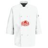 Eight Pearl Button Chef Coat with Thermometer Pocket Thumbnail