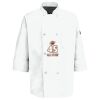 Eight Pearl Button Chef Coat with Thermometer Pocket Thumbnail