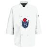 Eight Pearl Button Chef Coat with Thermometer Pocket Thumbnail