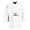 Eight Pearl Button Chef Coat with Thermometer Pocket Thumbnail