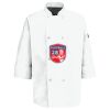 Eight Pearl Button Chef Coat with Thermometer Pocket Thumbnail