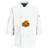 Eight Pearl Button Chef Coat with Thermometer Pocket Thumbnail