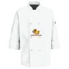 Eight Pearl Button Chef Coat with Thermometer Pocket Thumbnail