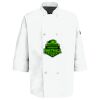 Eight Pearl Button Chef Coat with Thermometer Pocket Thumbnail