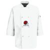 Eight Pearl Button Chef Coat with Thermometer Pocket Thumbnail