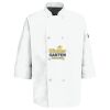 Eight Pearl Button Chef Coat with Thermometer Pocket Thumbnail