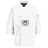 Eight Pearl Button Chef Coat with Thermometer Pocket Thumbnail