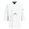 Eight Pearl Button Chef Coat with Thermometer Pocket Thumbnail
