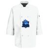 Eight Pearl Button Chef Coat with Thermometer Pocket Thumbnail