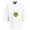 Eight Pearl Button Chef Coat with Thermometer Pocket Thumbnail